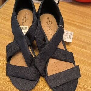 Dexflex Comfort Women's Navy Sandals